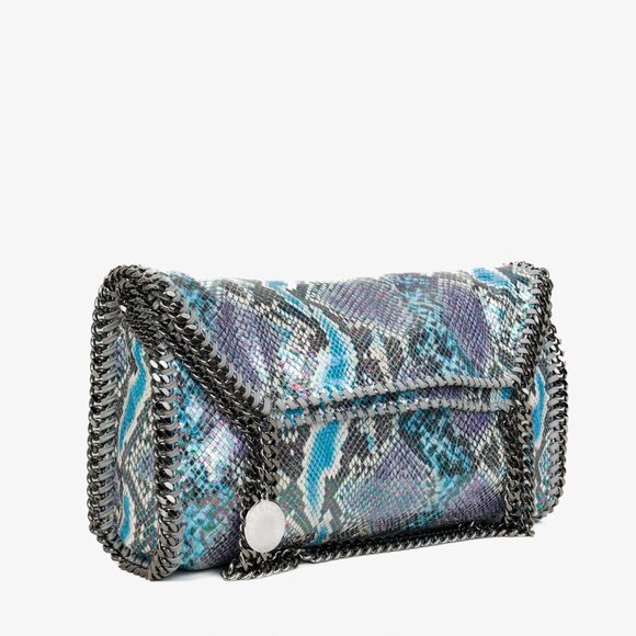 Stella McCartney Vegan Eco Python Oleographic Falabela Chain Tote - Picture 2 of 12